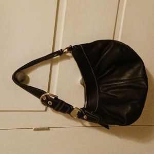 Coach Leather Black Hobo Excellent Condition